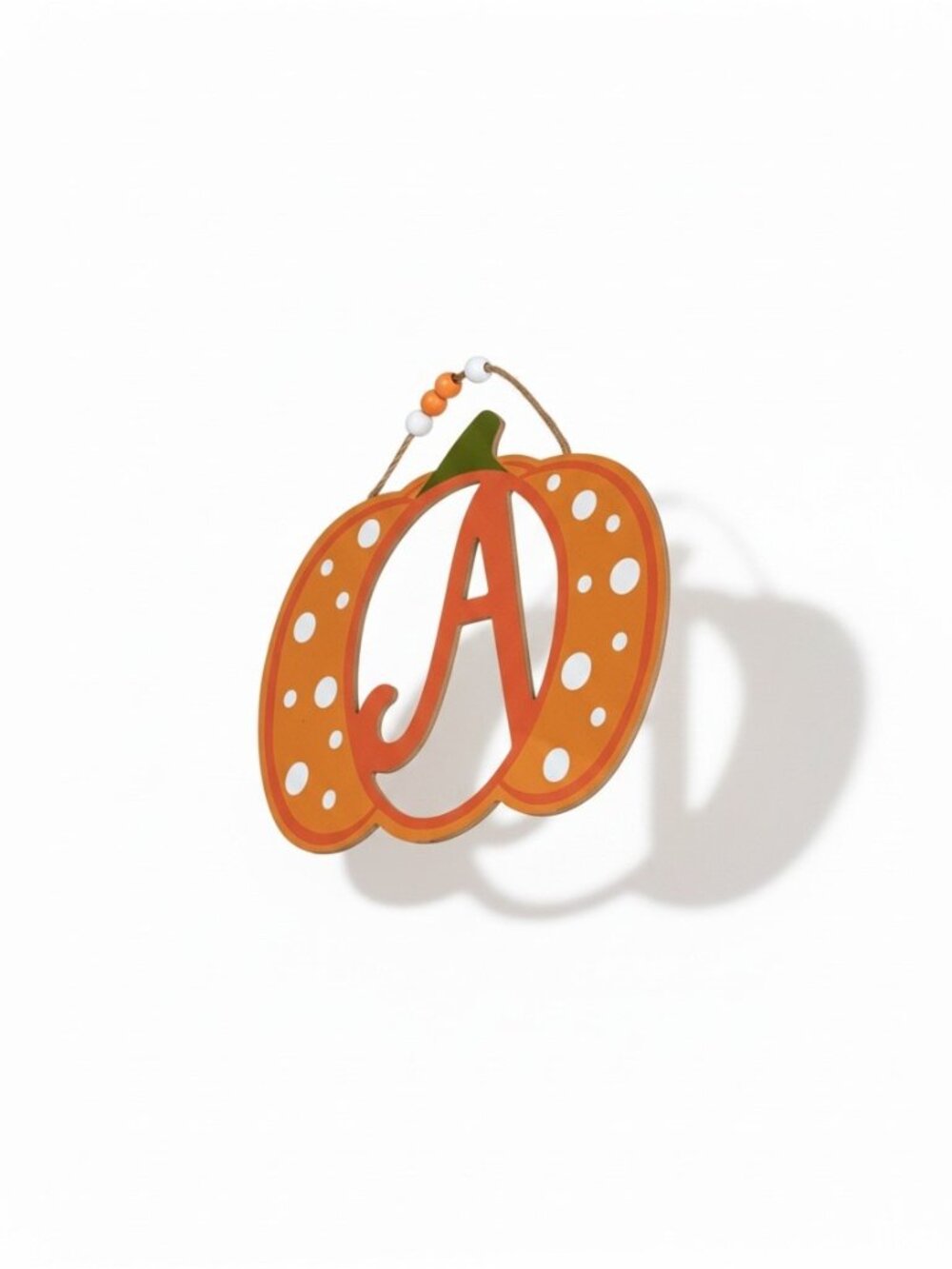 Pumpkin Monogram Door Sign / Wall Decor